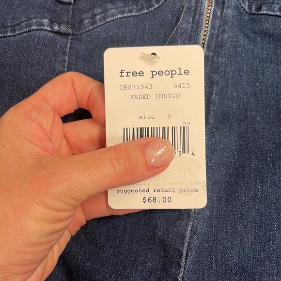 Free people denim mini skirt - Picture 5 of 5